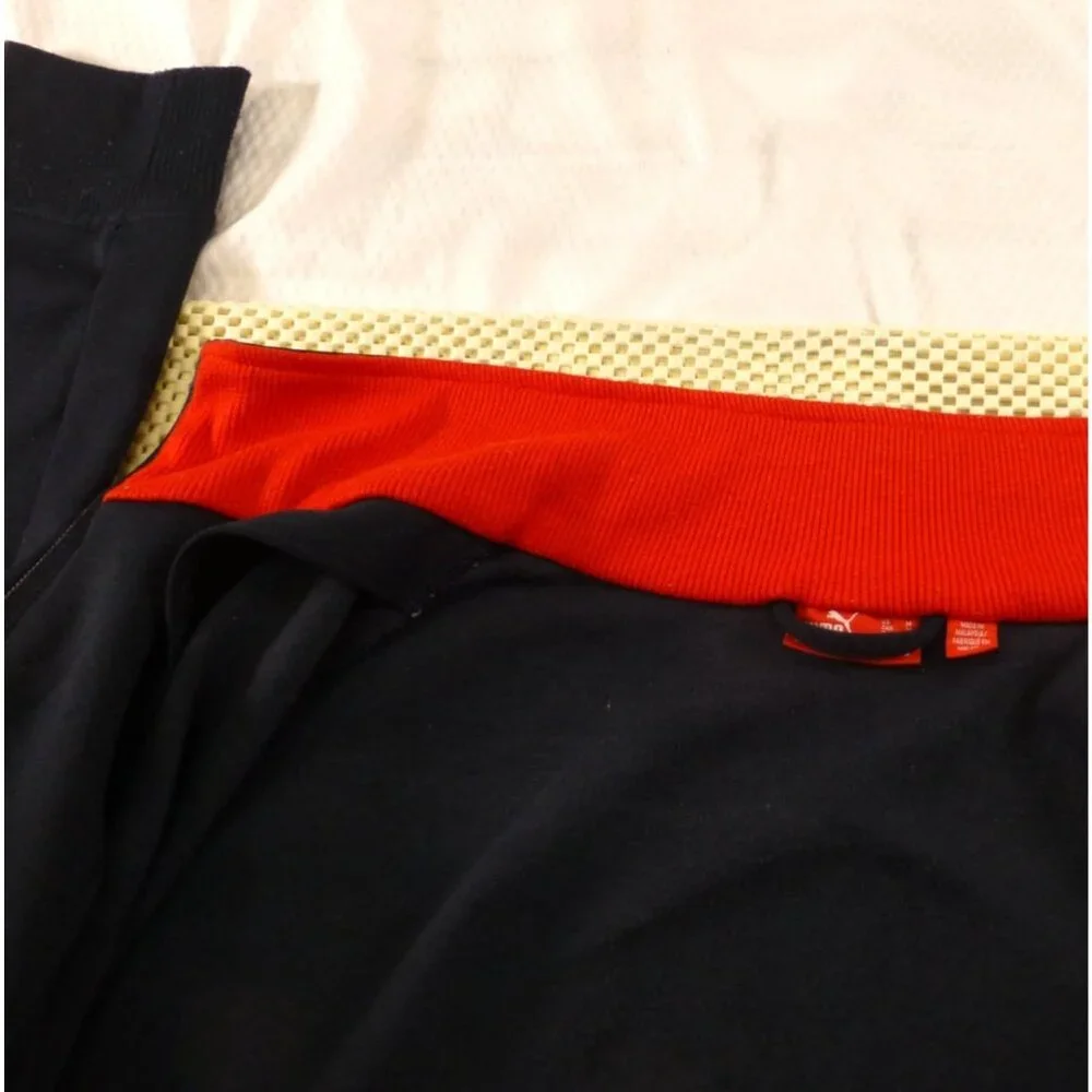 Red Bull Racing Team Jacket Black Puma Formula 1 F1 Full Zip Track‎ Coat Med